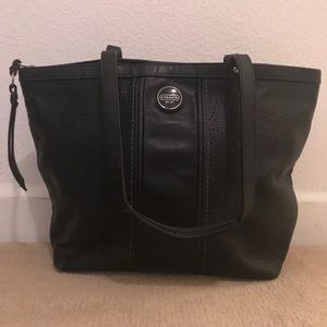 Black coach purse